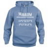 Makkum hoodie - licht blauw