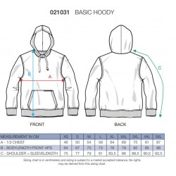 Makkum hoodie - licht blauw