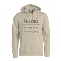 Makkum hoodie - Light Khaki